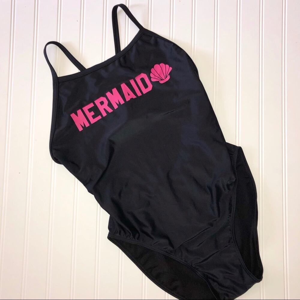Mermaid ISwim Black full piece swimsuit size 40